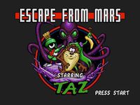 Taz in Escape From Mars